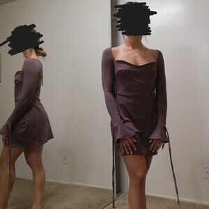 Fashion Nova Dress, Flared Sleeves